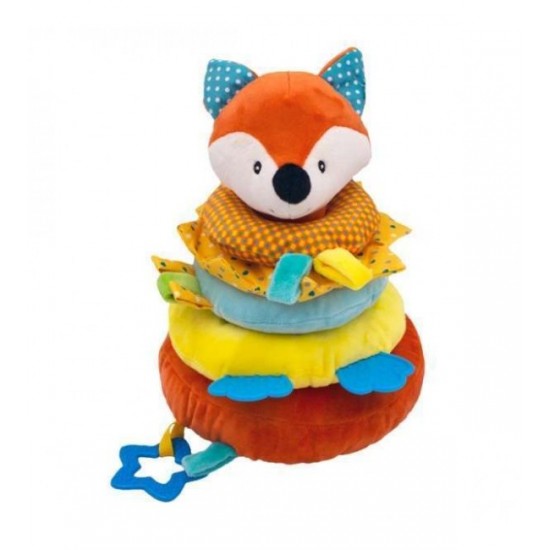 Plīša spirāle-piramīda LAPSĒNS 25 cm 9011