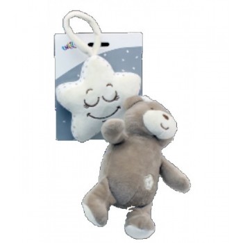 Muzikālais LĀCĪTIS ar zvaigzni 35 cm 9112 Muzikālais LĀCĪTIS ar zvaigzni 35 cm 9112