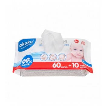 Mitrās salvetes AKUKU A0031 (70 gab.) [A]