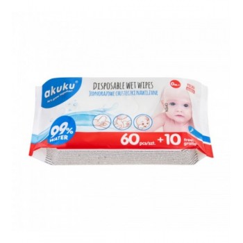 Mitrās salvetes AKUKU A0031 (70 gab.) [A]