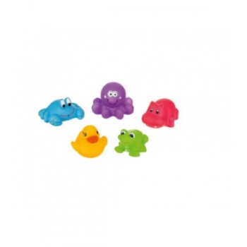 Rotaļlietas vannai (5 gab.) AKUKU-A0363
