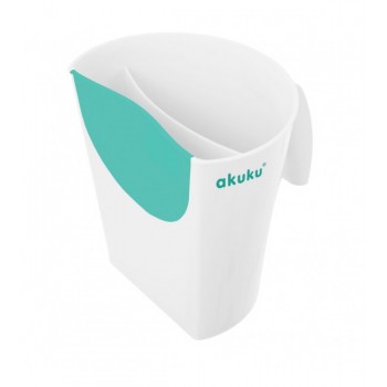 Krūze galvas mazgāšanai AKUKU A0430 white/turquoise Krūze galvas mazgāšanai AKUKU A0430 white/turquoise