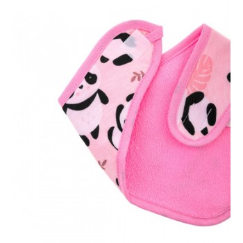 Priekšautiņš-lakatiņš PINK PANDA AKUKU A1511 Priekšautiņš-lakatiņš PINK PANDA AKUKU A1511