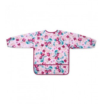 Priekšauts ar piedurknēm FLORAL BabyOno 1477/01 Priekšauts ar piedurknēm FLORAL BabyOno 1477/01