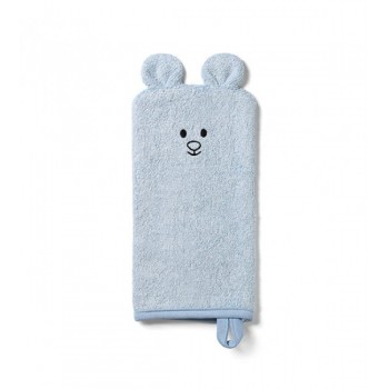 Dūrainis (cimdiņš) mazgāšanai BAMBOO BabyOno 787/02 blue Dūrainis (cimdiņš) mazgāšanai BAMBOO BabyOno 787/02 blue