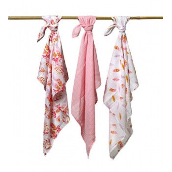 Autiņi no bambusa šķiedrām (3 gab.) BabyOno 397/07 Autiņi no bambusa šķiedrām (3 gab.) BabyOno 397/07