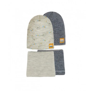 Cepure divpusējā +snūds COOL DINO 50/52 cm (46-477)