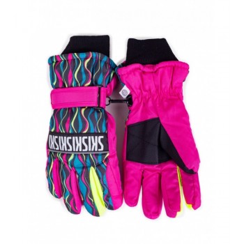 Cimdi 5P SKI GIRL (16) REN-0243 (YO)