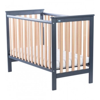 Gulta LEO DELUXE graphite-beech ar papildbortiņu (Drewex) Gulta LEO DELUXE graphite-beech ar papildbortiņu (Drewex)