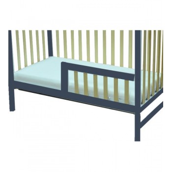 Gulta LEO DELUXE graphite-beech ar papildbortiņu (Drewex) Gulta LEO DELUXE graphite-beech ar papildbortiņu (Drewex)