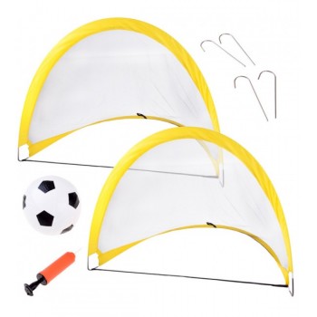 Salokāmie futbola vārti 117x84x84 cm SP0573