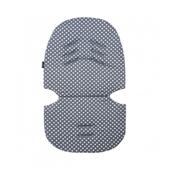 Ieliktnis ratiņiem N1 silver-grey spots Womar PWF-016