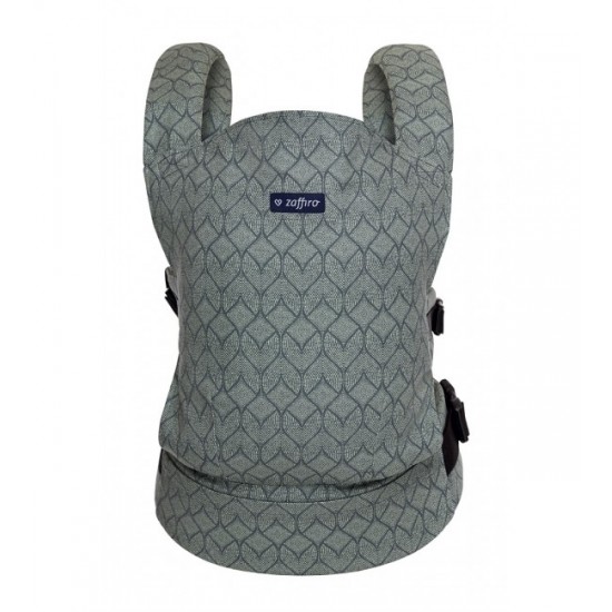 Ķengursoma CITY Geo bottle green N27-027 Womar [Akcija]