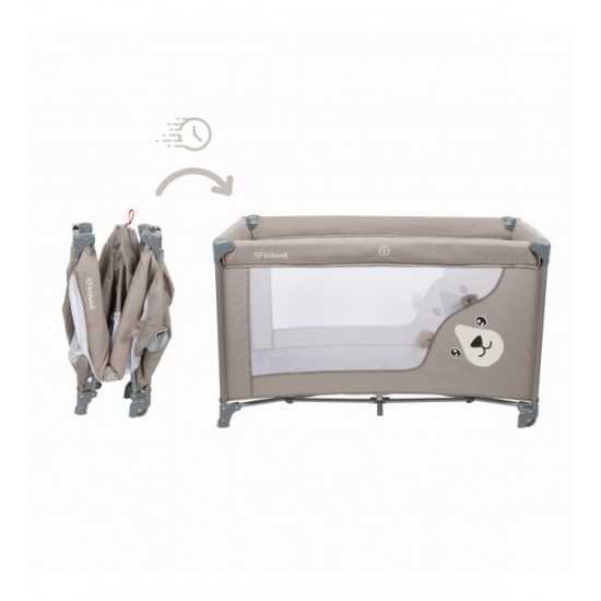 Saliekamā gulta BLISSY beige Kidwell [Akcija]