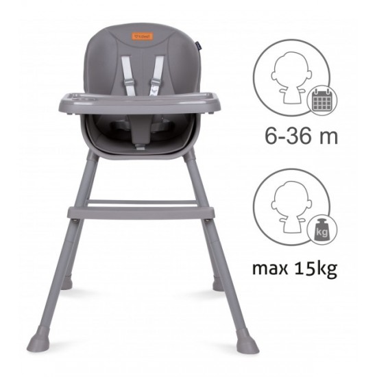 Krēsliņš EATAN grey 4-in-1 Kidwell [A]*