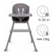 Krēsliņš EATAN grey 4-in-1 Kidwell [A]*