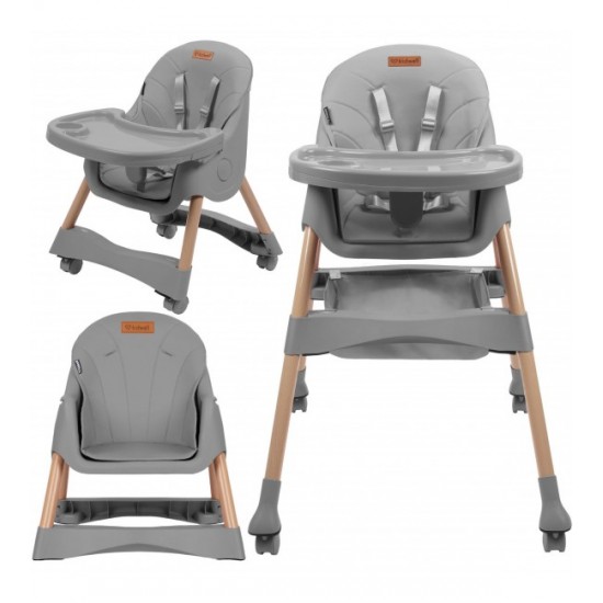 Krēsliņš KARIMI grey 2-in-1 Kidwell [Akcija]