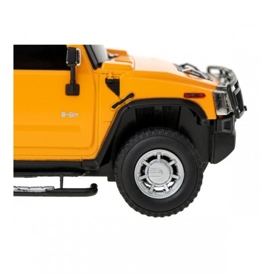 Mašīna ar pulti HUMMER H2 yellow 1:24 (9422/3)