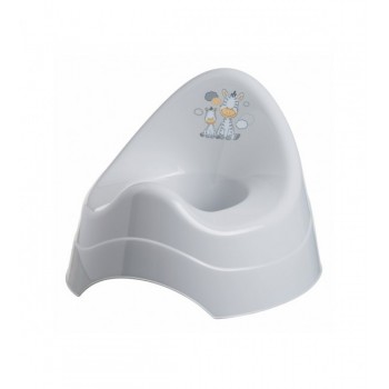 Bērnu podiņš ZEBRA grey Maltex 09496 Bērnu podiņš ZEBRA grey Maltex 09496