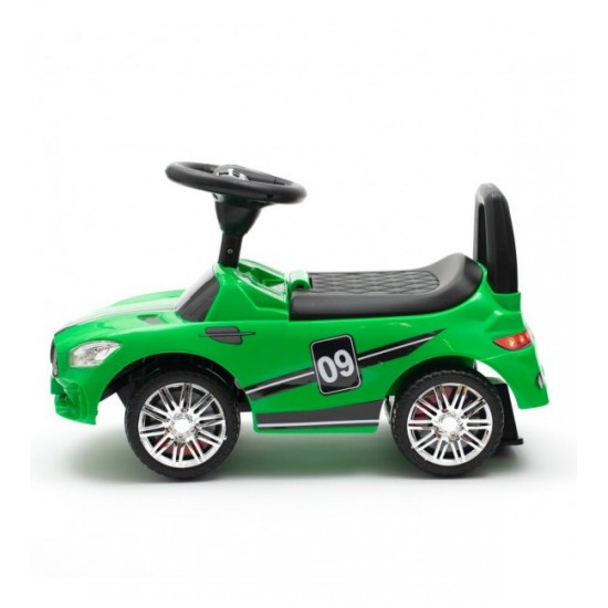 Stumjamā mašīna RACER green BabyMix 45833 Stumjamā mašīna RACER green BabyMix 45833