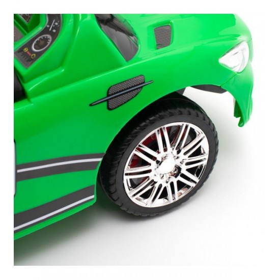 Stumjamā mašīna RACER green BabyMix 45833 Stumjamā mašīna RACER green BabyMix 45833