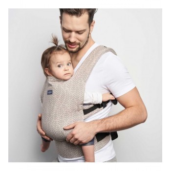 Ķengursoma CITY Beige Leaves N27-002 Womar [A]