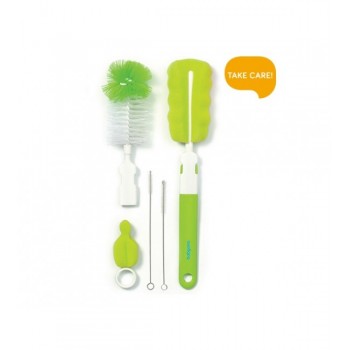 Birstīšu komplekts BabyOno 735/02 green Birstīšu komplekts BabyOno 735/02 green