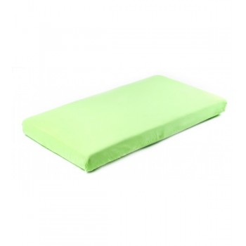Palags jersī ar gumiju 120x60 cm GREEN (1067)