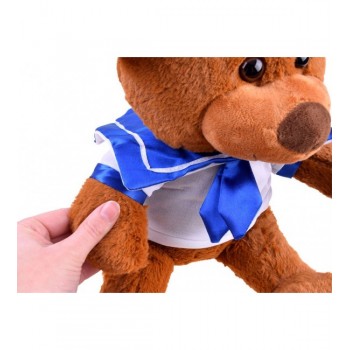 Plīša lācītis JŪRNIERKS 30 cm ZA3428 Plīša lācītis JŪRNIERKS 30 cm ZA3428