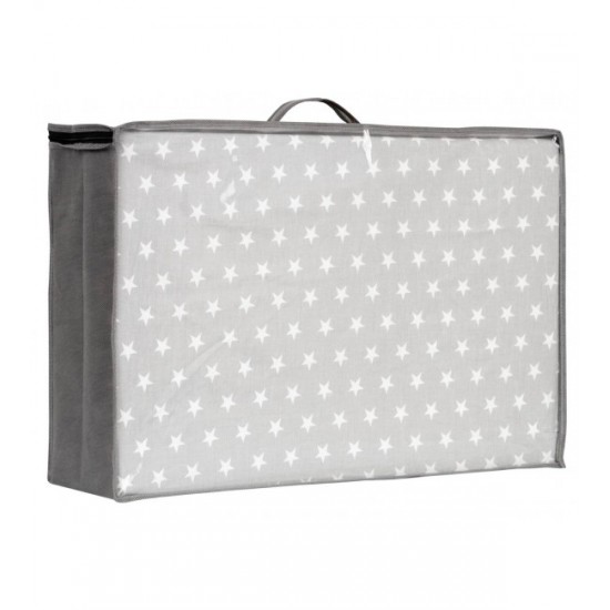 Saliekams matracis 120x60 cm GREY STARS (299) Saliekams matracis 120x60 cm GREY STARS (299)