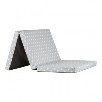 Saliekams matracis 120x60 cm GREY STARS (299) Saliekams matracis 120x60 cm GREY STARS (299)