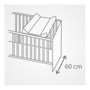 Pārtinamais dēlis DREAMER (423) 70 cm 84356 [A]