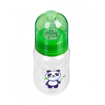 Klasiskā pudele 125 ml AKUKU A0104 green panda Klasiskā pudele 125 ml AKUKU A0104 green panda
