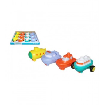 Laiviņa ar riteņiem 10 cm Q7391