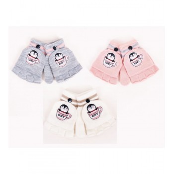 Cimdiņi 5P ar "kapucīti" R-125A GIRL 12 cm Cimdiņi 5P ar "kapucīti" R-125A GIRL 12 cm