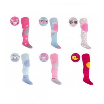 Zeķubikses rāpošanai 80-86 cm RAB-0025 GIRL Zeķubikses rāpošanai 80-86 cm RAB-0025 GIRL