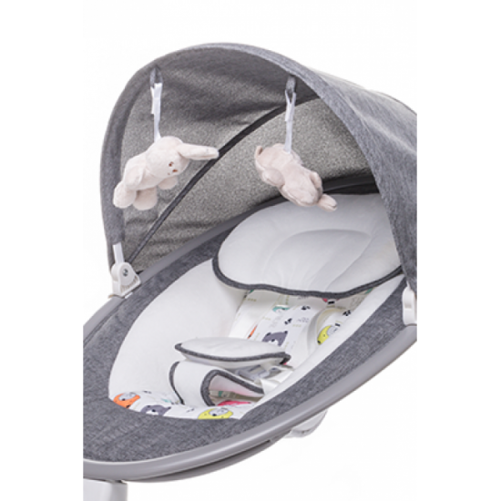 Šūpoles ROCKN RELAX XXIII grey 4baby [Akcija]