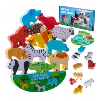 Koka spēle Balansējošie zvēriņi SAFARI 5137 [A]