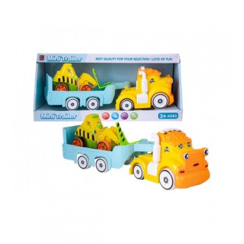 Jautrais treileris ar ekskavatoru 18649