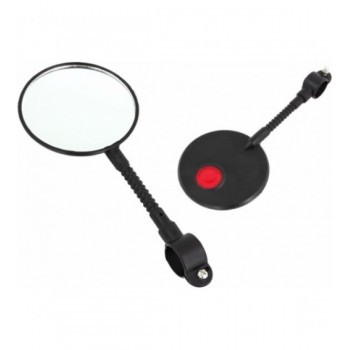 Velosipēda spogulis ar atstarotāju (6595)