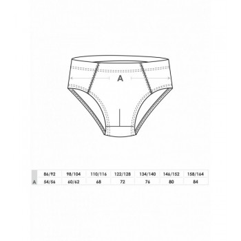 Zēnu apakšbikses 1 gab. BMC-0035 122-128 cm [A]