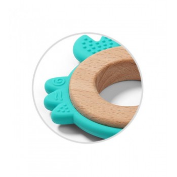 Zobgrauznis silikona-koka HEN 1075/03-izpārdošana Zobgrauznis silikona-koka HEN 1075/03-izpārdošana