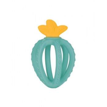 Zobgrauznis sensora 3D STRAWBERRY CanpolBabies 80/400 turkus Zobgrauznis sensora 3D STRAWBERRY CanpolBabies 80/400 turkus