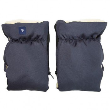 Ratiņu cimdi-mufta WOOL (divdaļīgie) GRAPHITE  Womar M-016 Ratiņu cimdi-mufta WOOL (divdaļīgie) GRAPHITE  Womar M-016