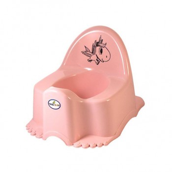 Bērnu podiņš ECO UNICORN light pink JD-001-104 Bērnu podiņš ECO UNICORN light pink JD-001-104