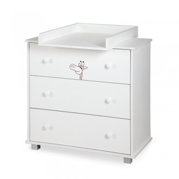 Kumode SAFARI GIRAFFE balta (Klupś-Hen) [A]