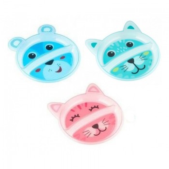 Šķivis  ANIMAL ar nodalījumiem Canpol 74/005 Šķivis  ANIMAL ar nodalījumiem Canpol 74/005