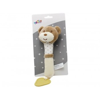 Rotaļlieta ar pīkstuli LĀCĪTIS karameļu 17 cm 9104 Rotaļlieta ar pīkstuli LĀCĪTIS karameļu 17 cm 9104