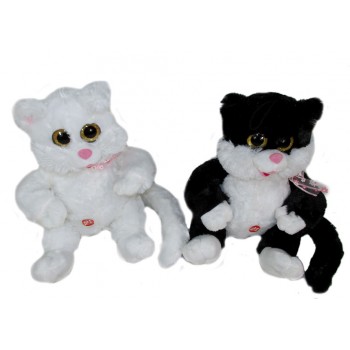 Kaķis 25 cm ar skaņu K1077 (Sun-Day) Kaķis 25 cm ar skaņu K1077 (Sun-Day)